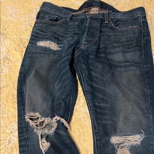 NSF Ripped Denim Jeans